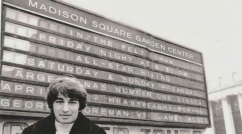 HIZO HISTORIA El día en que Sandro llenó el Madison Square Garden.
