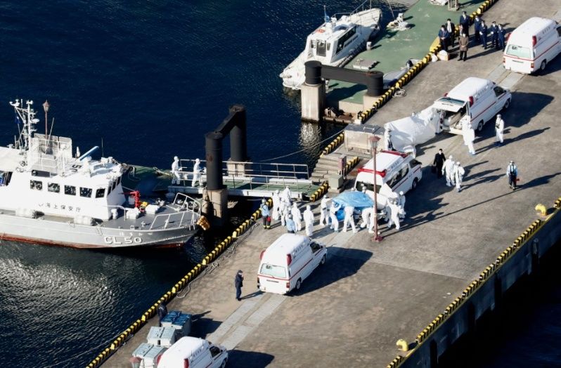 Crucero en cuarentena: al menos 10 casos confirmados de coronavirus