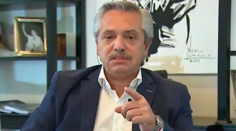 ACTUALIDAD  #CORONAVIRUS Alberto Fernández: "No quisiera llegar a declarar el estado de sitio"