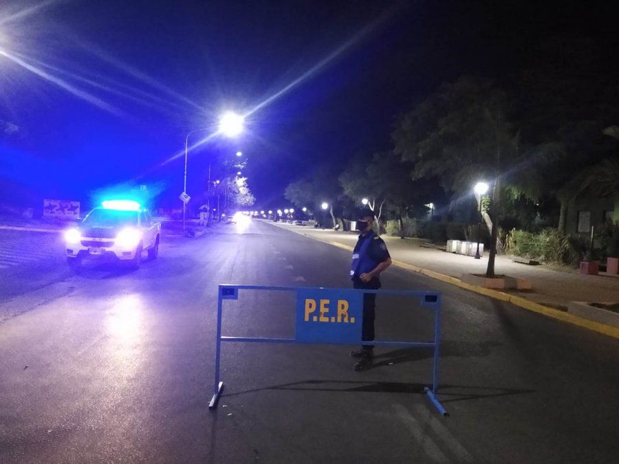 Se restringió la circulación de personas de 1am a 6am