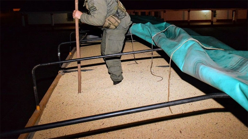 Contrabando de granos: policias y gendarmes comprometidos