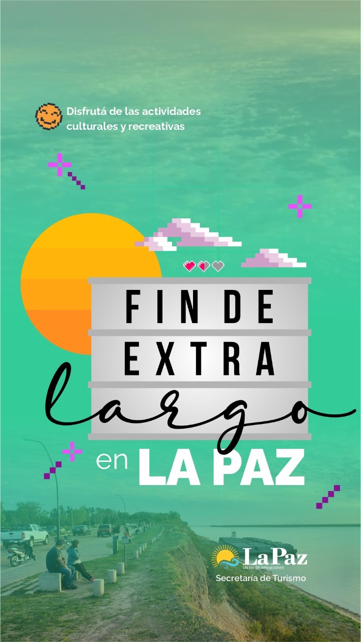 Desde la secretaría de Turismo local dan a conocer la agenda para el fin de semana