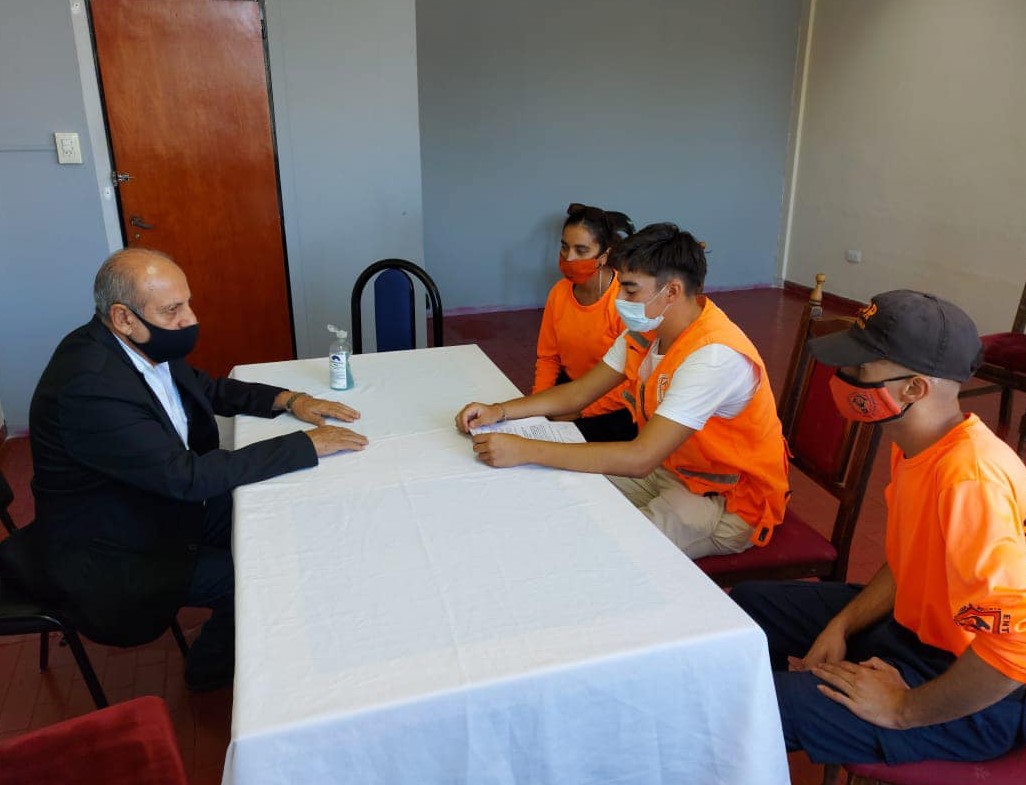 Brigadistas santaelenenses recibieron ayuda económica para viajar a Corrientes