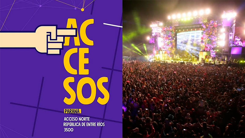 Fiesta de Disfraces: mostraron el detalle de los accesos y cómo llegar al predio
