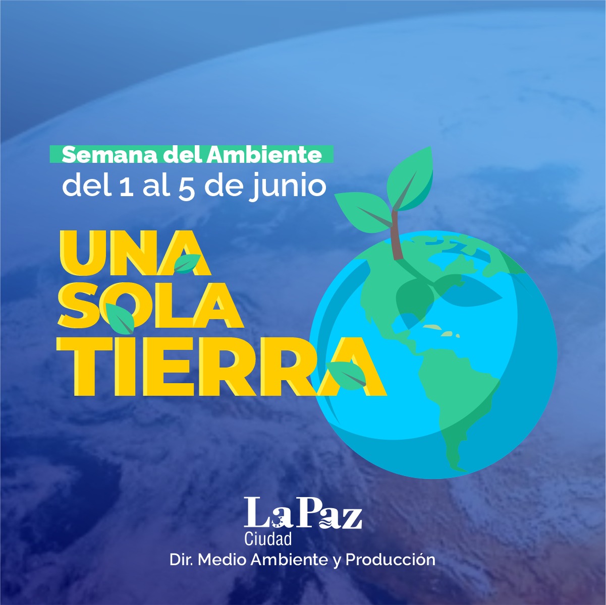DEL 1 AL 5 DE JUNIO: “SEMANA MUNDIAL DEL AMBIENTE”