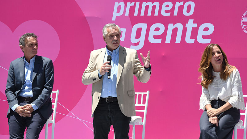 Alberto Fernández lanzo una ampliación de cobro para niños sin cuidados parentales