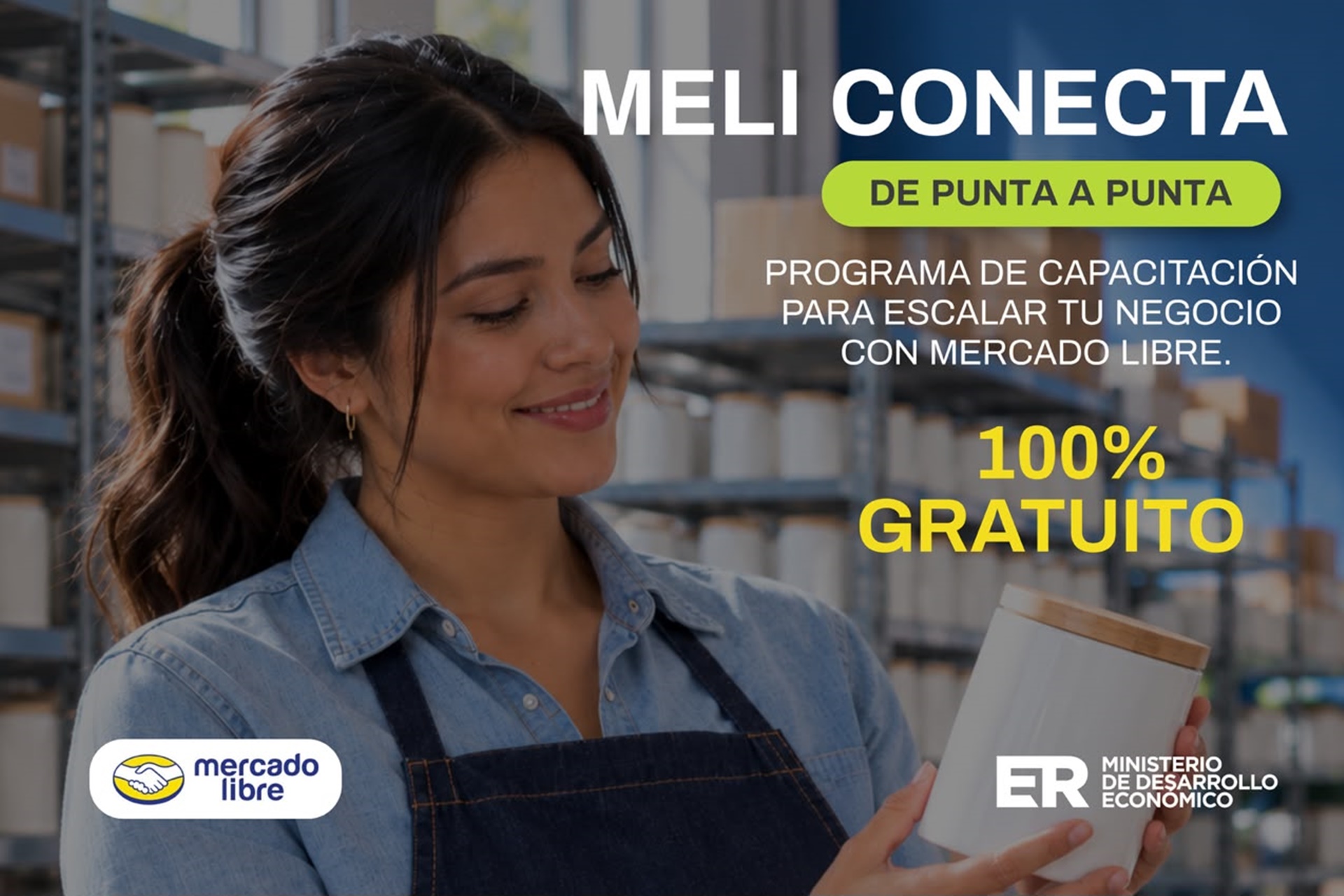EMPRESAS ENTRERRIANAS PODRÁN ACCEDER A UNA CAPACITACIÓN GRATUITA PARA VENDER EN MERCADO LIBRE
