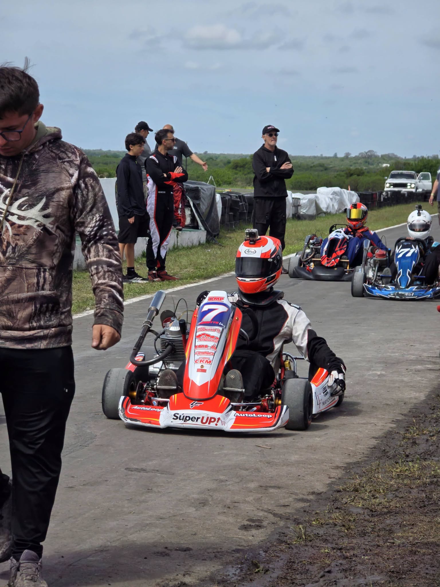 El Karting Entrerriano hizo vibrar a La Paz con una concurrida jornada en el circuito local